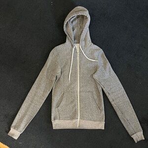 Vintage American Apparel Light Gray Hoodie
